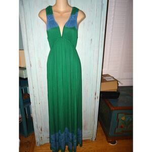 NEW LOVE TOKEN TIE DYE GODDESS MAXIDRESS XS